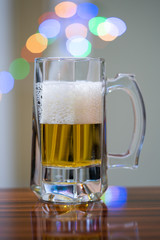  cold beer and bokeh