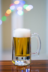  cold beer and bokeh