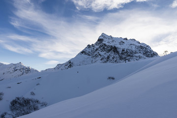 Winter Austria Mountains