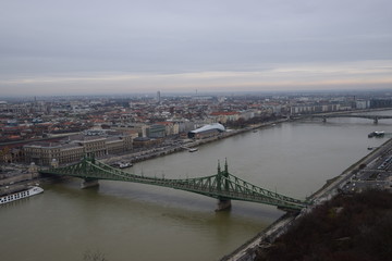 Fototapeta na wymiar Budapest - Chain bridge