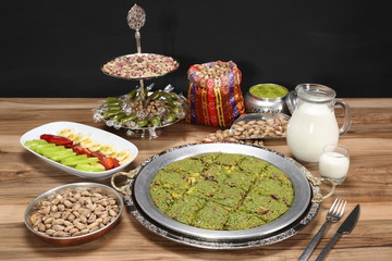 Antep Fıstıklı Kaymaklı Künefe
