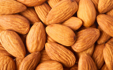 Fototapeta premium Fresh raw almond. Organic healthy snack