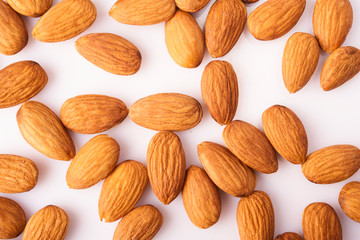 Fresh raw almond. Organic healthy snack