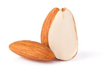 Fresh raw almond. Organic healthy snack