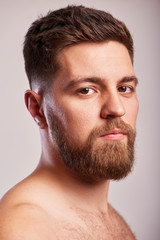 Obraz premium portrait of handsome bearded man