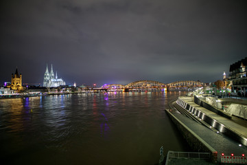 Fototapeta na wymiar Köln Rhein