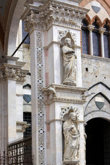 Obraz premium Cappella di Piazza, Siena, Tuscany, Italy