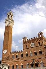 Fototapeta na wymiar Italy, Tuscany, Siena, Piazza del Campo