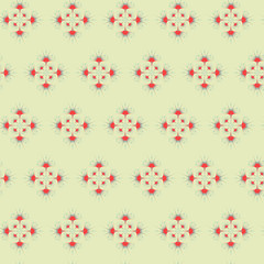 Abstract vector pattern illustration. Seamless ornament, textile background