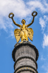 Paris Fontaine du Palmier (or Fontaine de la Victoire, 1806 - 1808) at Place du Chatelet -...
