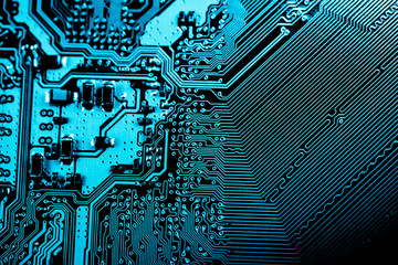 Abstract,close up of Mainboard Electronic computer background. (logic board,cpu motherboard,Main...