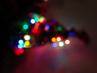 Christmas Tree Lights in a Jar