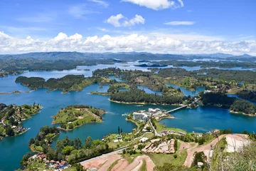 Foto op Canvas View over Guatape, Colombia © Michael