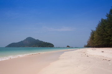 Beautiful tropical beach at  Andaman Sea, Thailand
