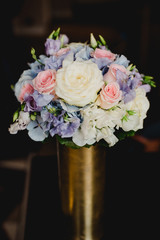 wedding flowers bride bouquet rings