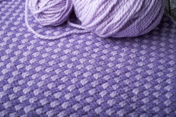 needlework crochet and knitting needles woolen threads