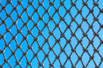Rope Net with knots Isolated, Fishnet