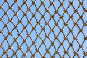 Rope Net with knots Isolated, Fishnet