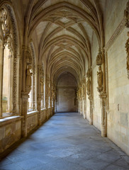 Fototapeta na wymiar Interior of the Monastery of San Juan de los Reyes