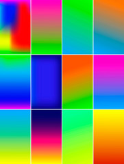 set of 12 backgrounds for mobile phone. The size of each background is 1080x1920.