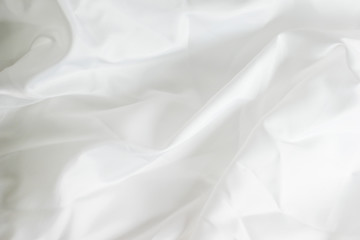 Obraz premium white fabric cloth background texture