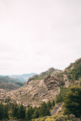 Ausblick vom Wanderweg zum Roque Nublo