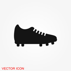 Foot ball, soccer icon sport objects for logo, vector sign symbol for design