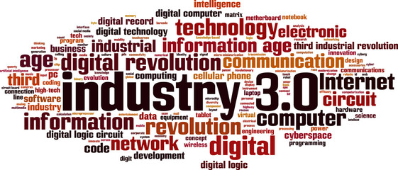 Industry 3.0 word cloud