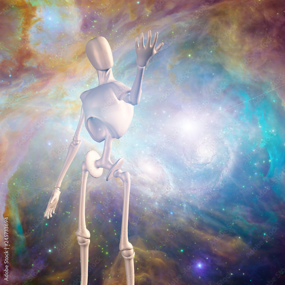 Poster robot and deep space