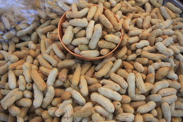 background of sunflower seeds