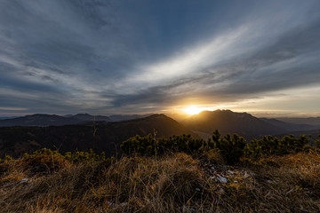 Sonnenaufgang Weidring