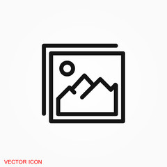 Image icon logo, illustration, vector sign symbol for design