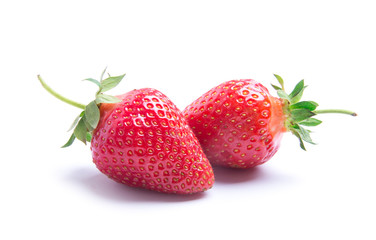 Strawberry isolated on white background. Clipping Path