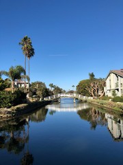 Fototapeta na wymiar Venice Beach Canals
