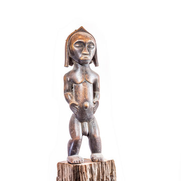African ethnic wood carving from FANG ethnic - GABON