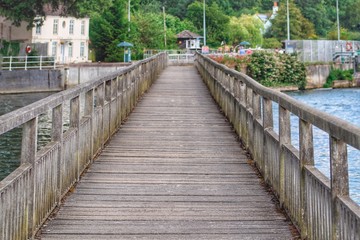 Fototapeta na wymiar Henley Bridge - Across the Water