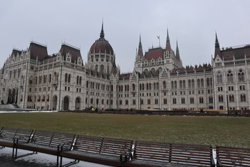 Obraz premium Budapest parliament