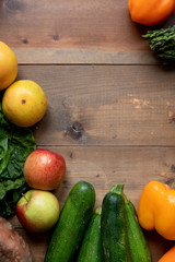 Fresh fruit and vegetables