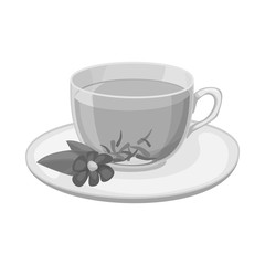 Vector design of drink and bar sign. Collection of drink and party stock vector illustration.