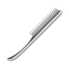 Vector illustration of brush and hair logo. Set of brush and hairbrush vector icon for stock.