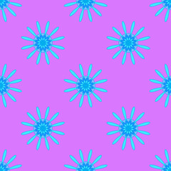 Abstract pattern on the pink background