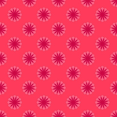 Abstract pattern on the soft red background