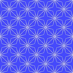 Abstract pattern on the blue background