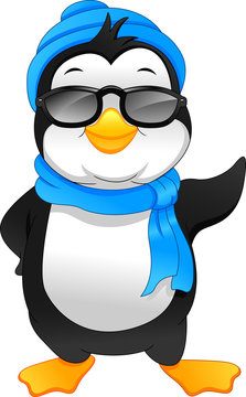 cute penguin cartoon