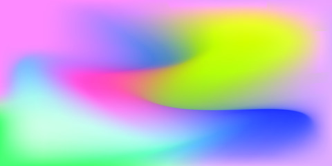 Abstract blurred vector gradient background. Colorful template for  wallpaper, banner, flyer. Easy editable, empty copy space for text logo and design