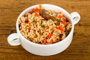 Asian rice - Plov