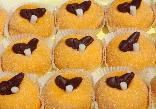 Polenta and osei, a  delicious dessert from Bergamo Italy