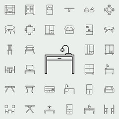 cupboard glyph icon. Furniture icons universal set for web and mobile