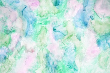 A watercolor background