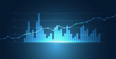grafico economia, istogrammi, statistiche	